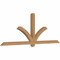 Ekena Millwork Redmond Smooth Timber Gable Bracket, Western Red Cedar, 96"W x 36"H x 3 1/2"D x 3 1/2"F, 9/12 Pitch GBW096X36X0404RED00SWR - alternate 4